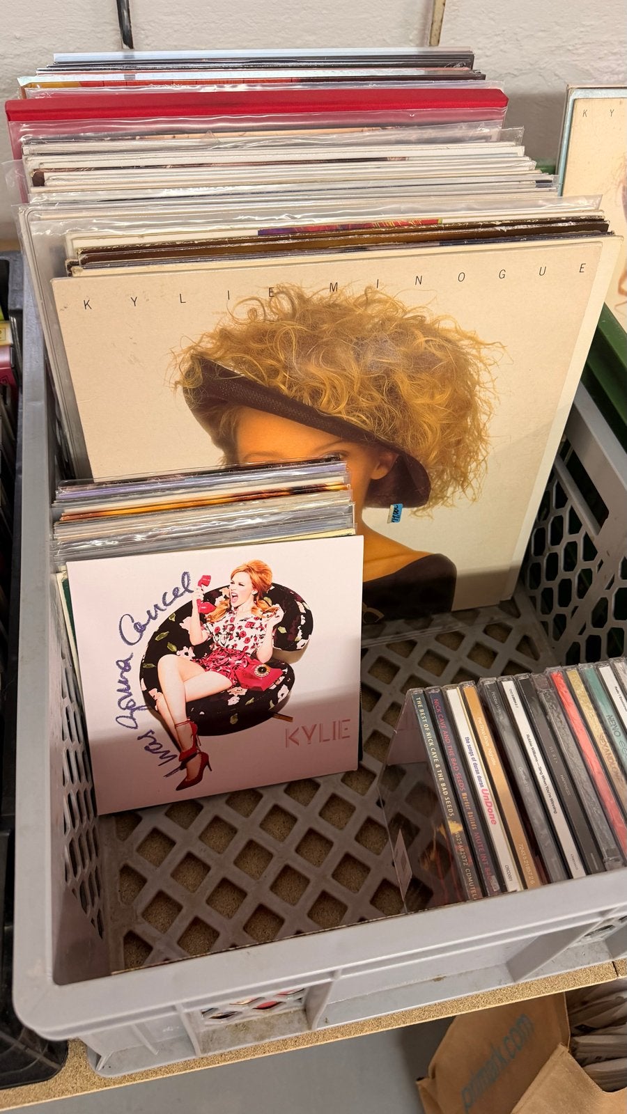 Kylie Minogue CD's, VHS, Cassettes en Vinyl Collectie, Ophalen, Import, Gebruikt, Pop