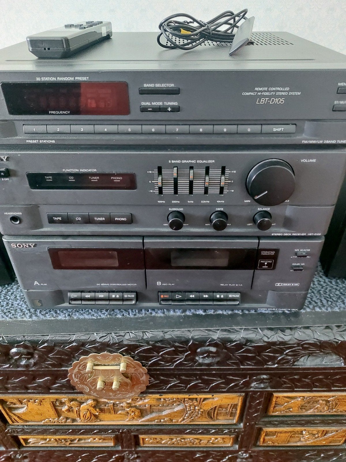 stereo toren met 2 cassette van af 25 euro, Ophalen of Verzenden, Zo goed als nieuw