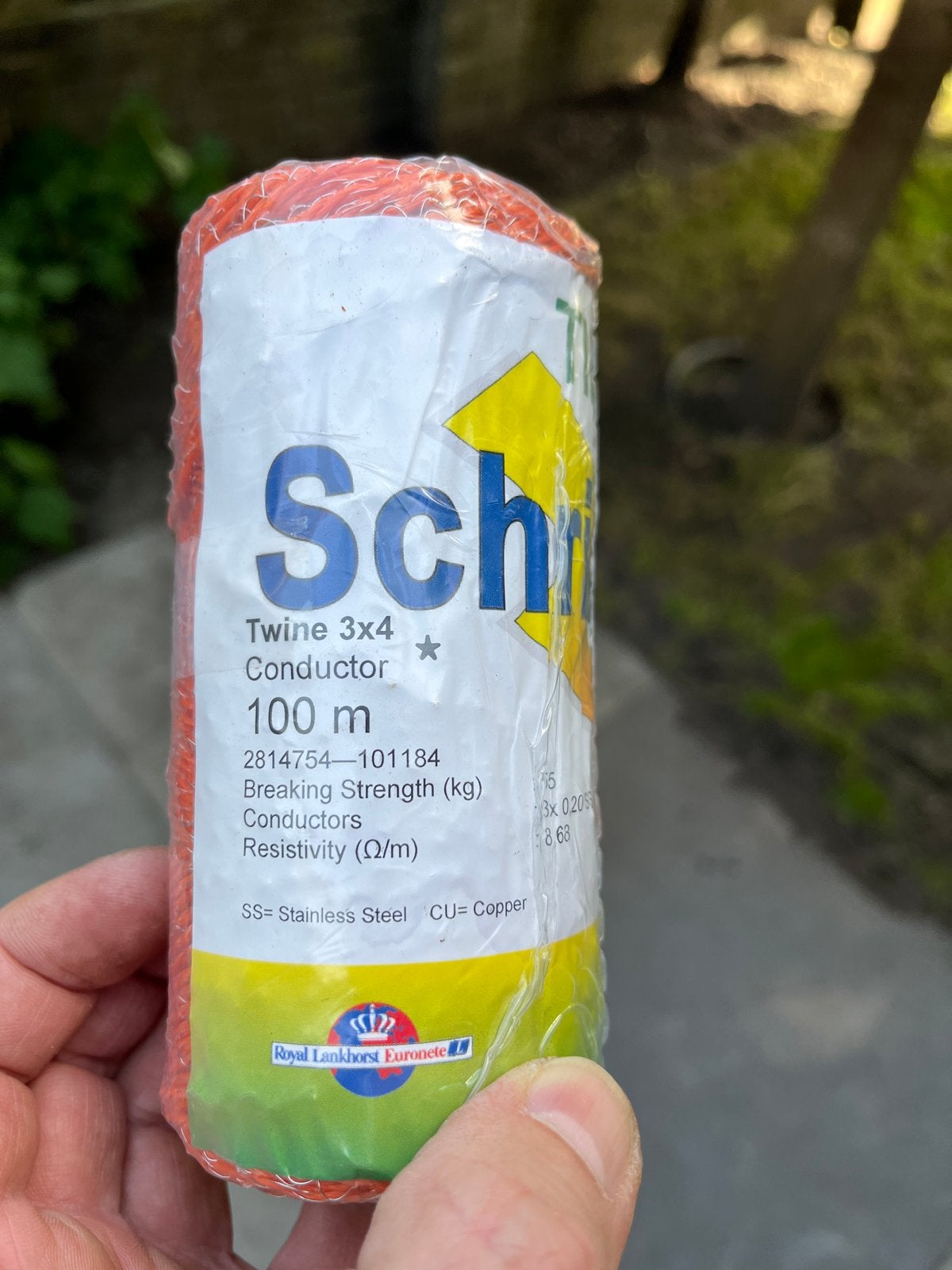 Schrikdraadset: 12 palen (50cm) met 100m schrikdraad, Ophalen, Nieuw, Kunststof, Overige typen