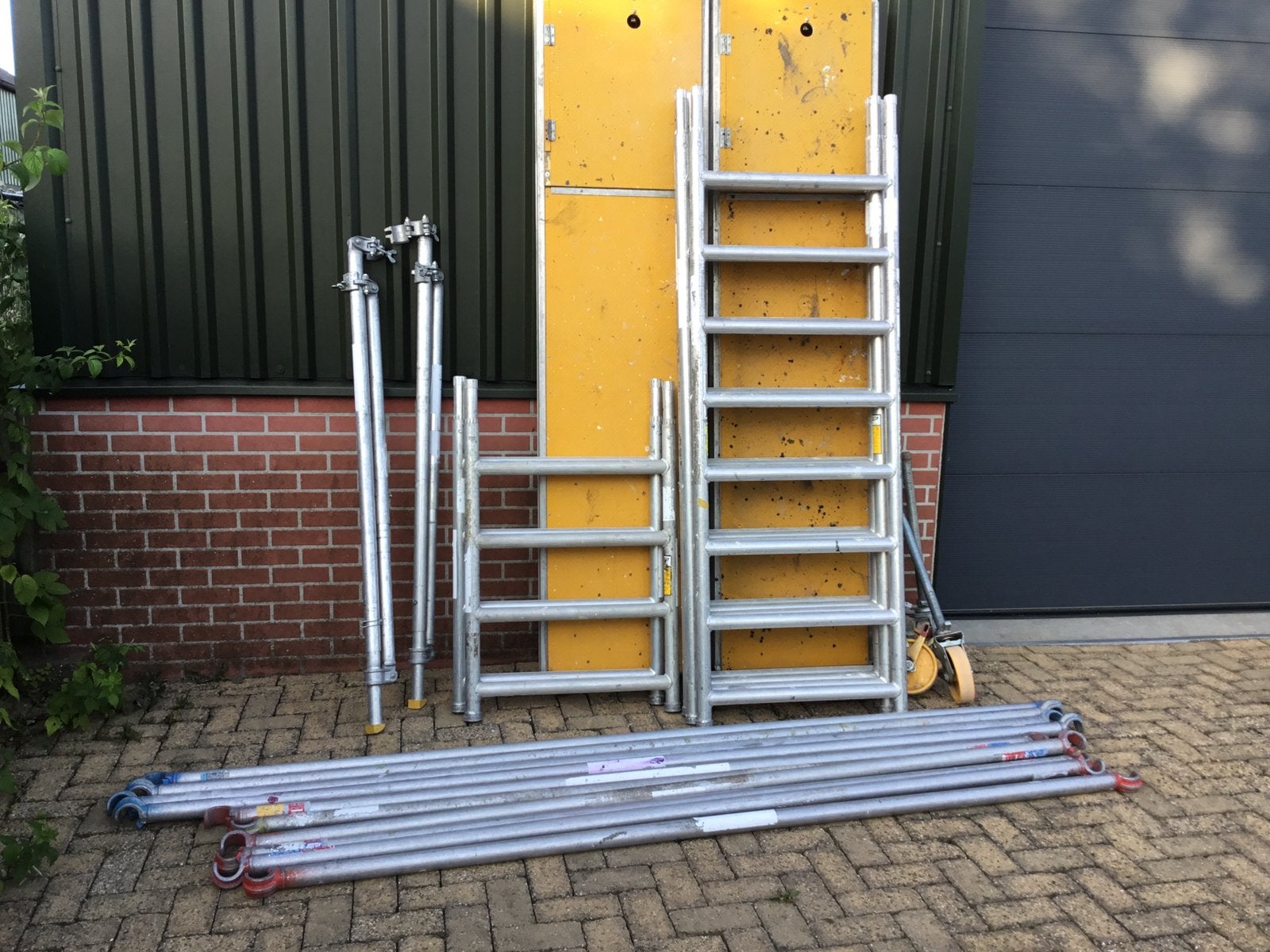 Custers Rolsteiger 70x2,5 meter 6,2 werkhoogte, Ophalen, Zo goed als nieuw, Rolsteiger of Kamersteiger, 5 meter of hoger