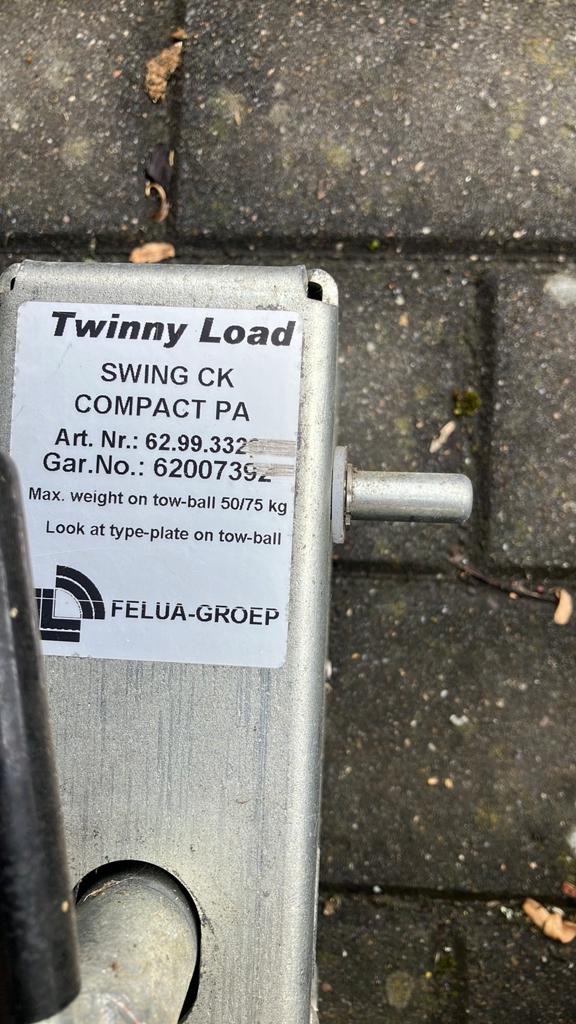 fietsendrager thule twinny load, Auto diversen, Fietsendragers, Gebruikt, Brede banden, Ophalen of Verzenden, 2 fietsen