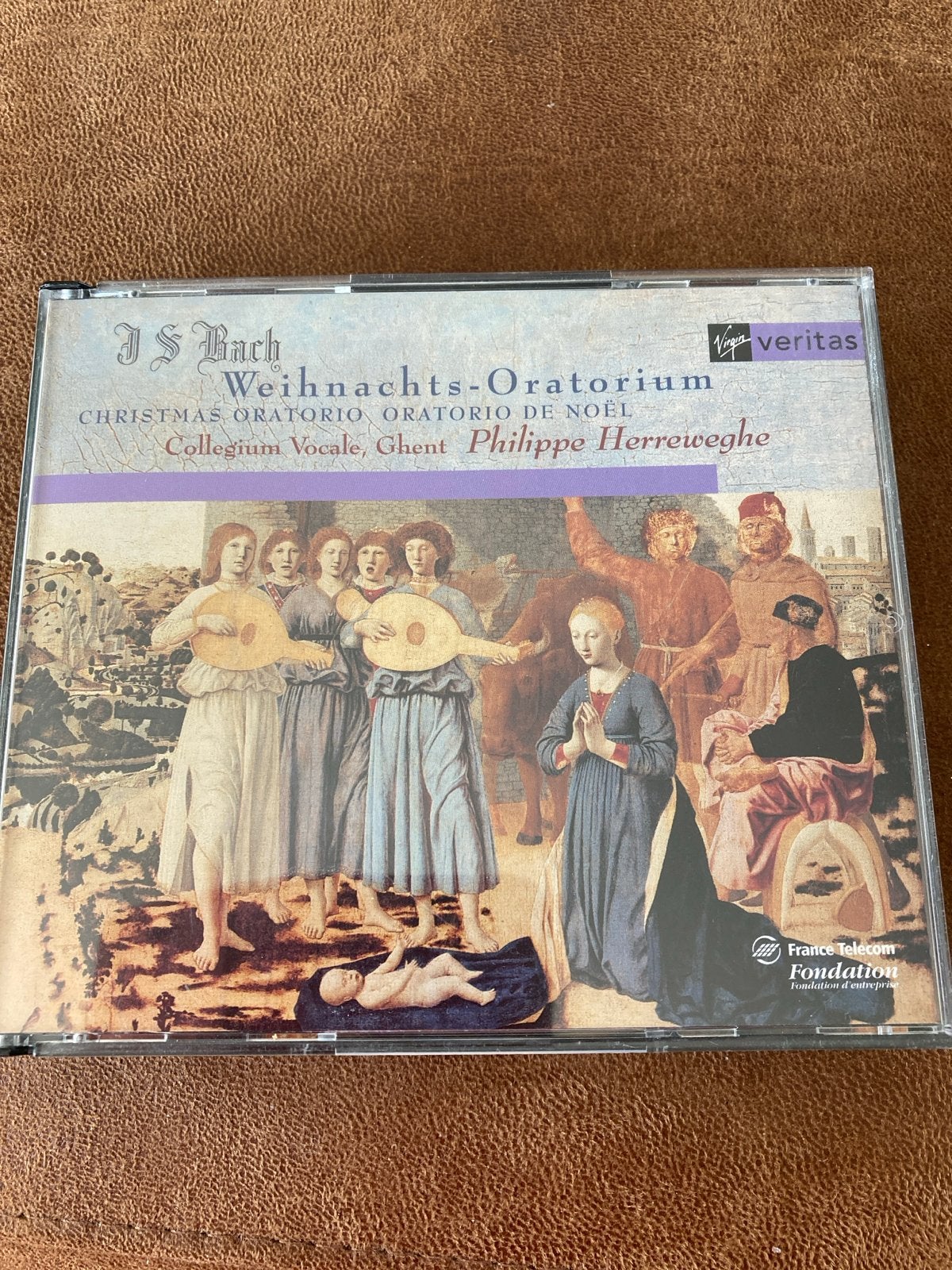 J.S. Bach - Weihnachtsoratorium - Collegium Vocale Gent, Gebruikt, Ophalen of Verzenden, Inclusief boekje, Oratorium