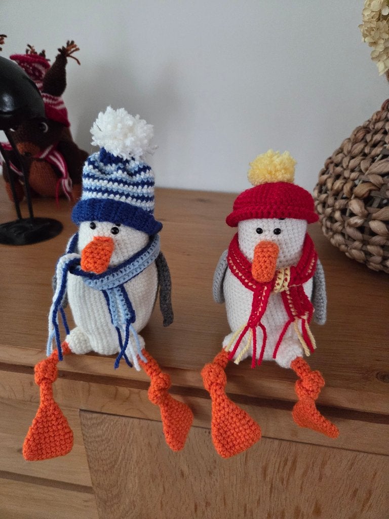 Grappig gehaakte  meeuwtjes, handgemaakt, Overige materialen, Overige stijlen, Nieuw, Ophalen of Verzenden