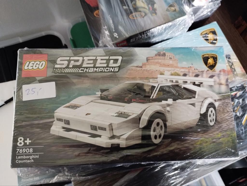 LEGO Speed Champions Lamborghini Countach 76908, Ophalen of Verzenden, Zo goed als nieuw, Auto, Overige merken
