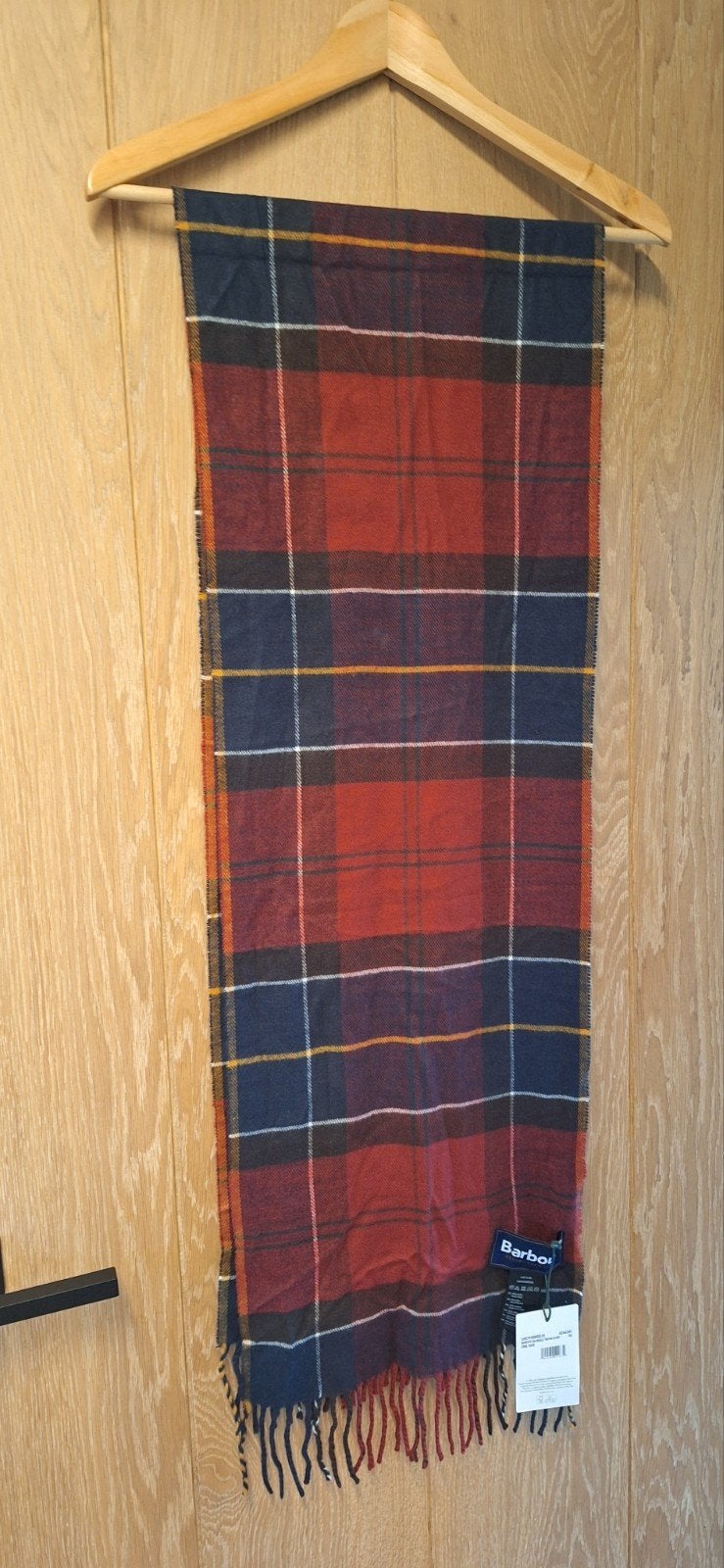Barbour sjaal geruit nieuw met etiket, Barbour, Nieuw, Overige maten, Ophalen of Verzenden