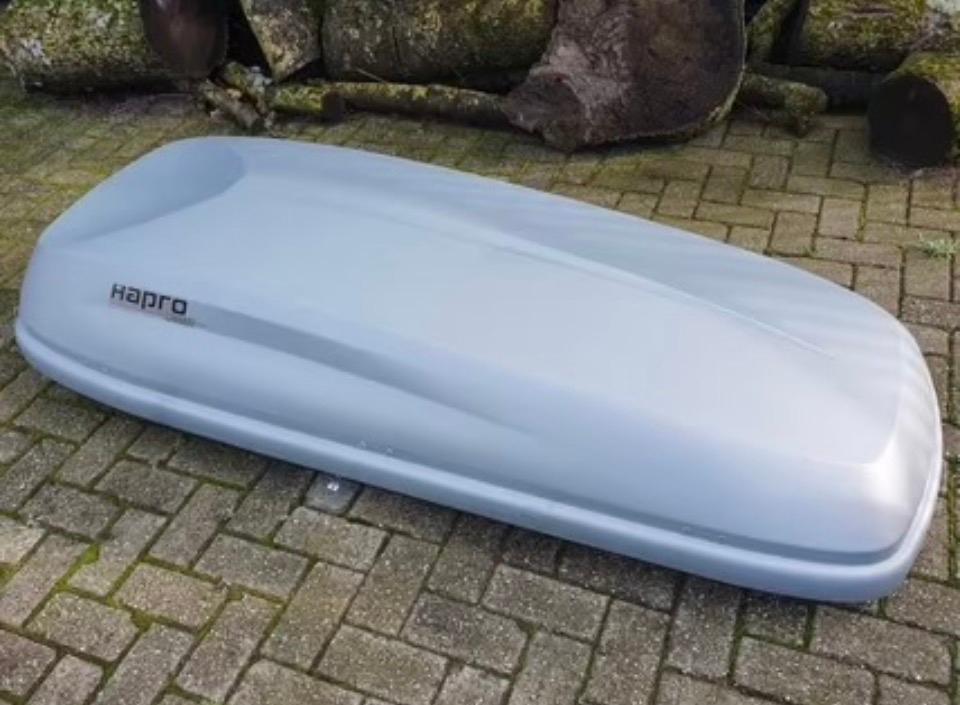 Te huur. Hapro Carver 6.5 430 liter (evt. met dakdragers), Ophalen, Zo goed als nieuw