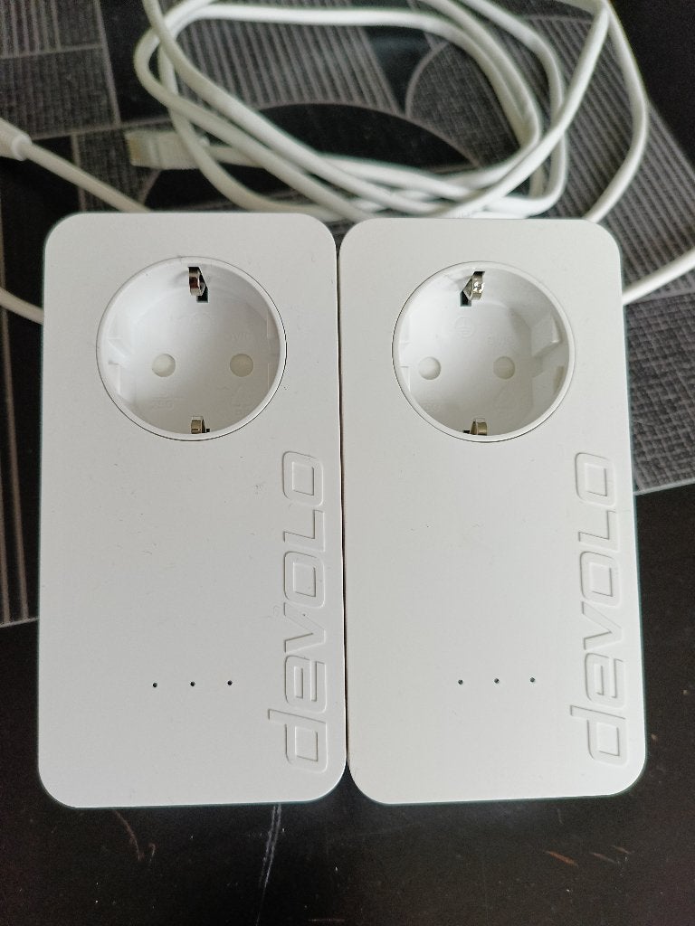 Devolo dLAN 650+ Powerline Set - Internet via stopcontact, Computers en Software, Ophalen of Verzenden, Gebruikt, Devolo.