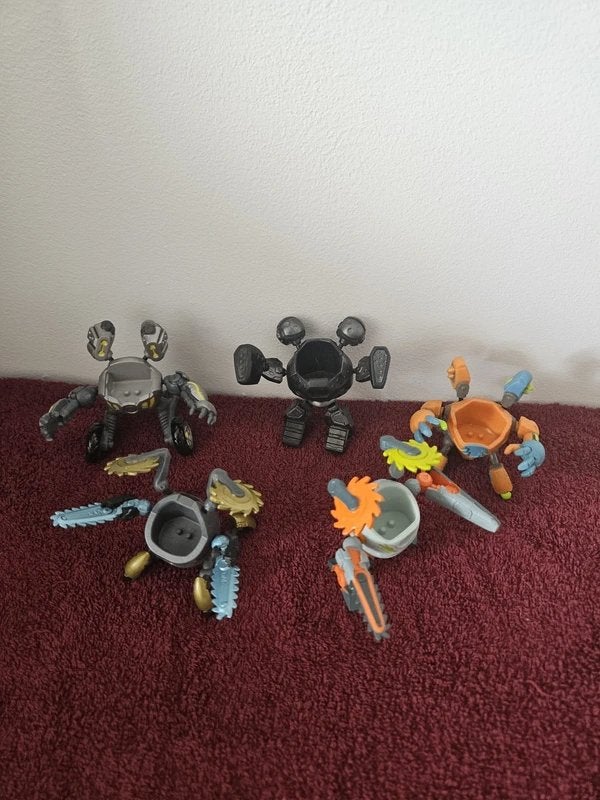 5x Ready2Robot figuren -- Ready2Robot, Ophalen of Verzenden, Zo goed als nieuw, 1:50 of kleiner, Figuur of Figuren