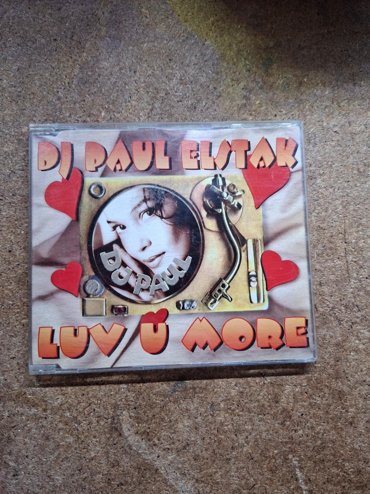 DJ Paul Elstak - Luv U More CD Single Hardcore Dance, Cd's en Dvd's, Ophalen of Verzenden, Gebruikt, Inclusief doosje