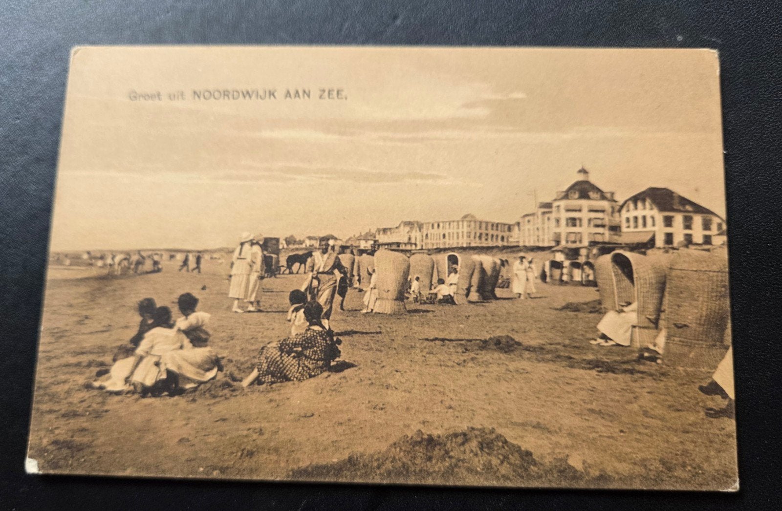 Groet uit Noordwijk aan Zee, Verzenden, Voor 1920, Ongelopen, Zuid-Holland