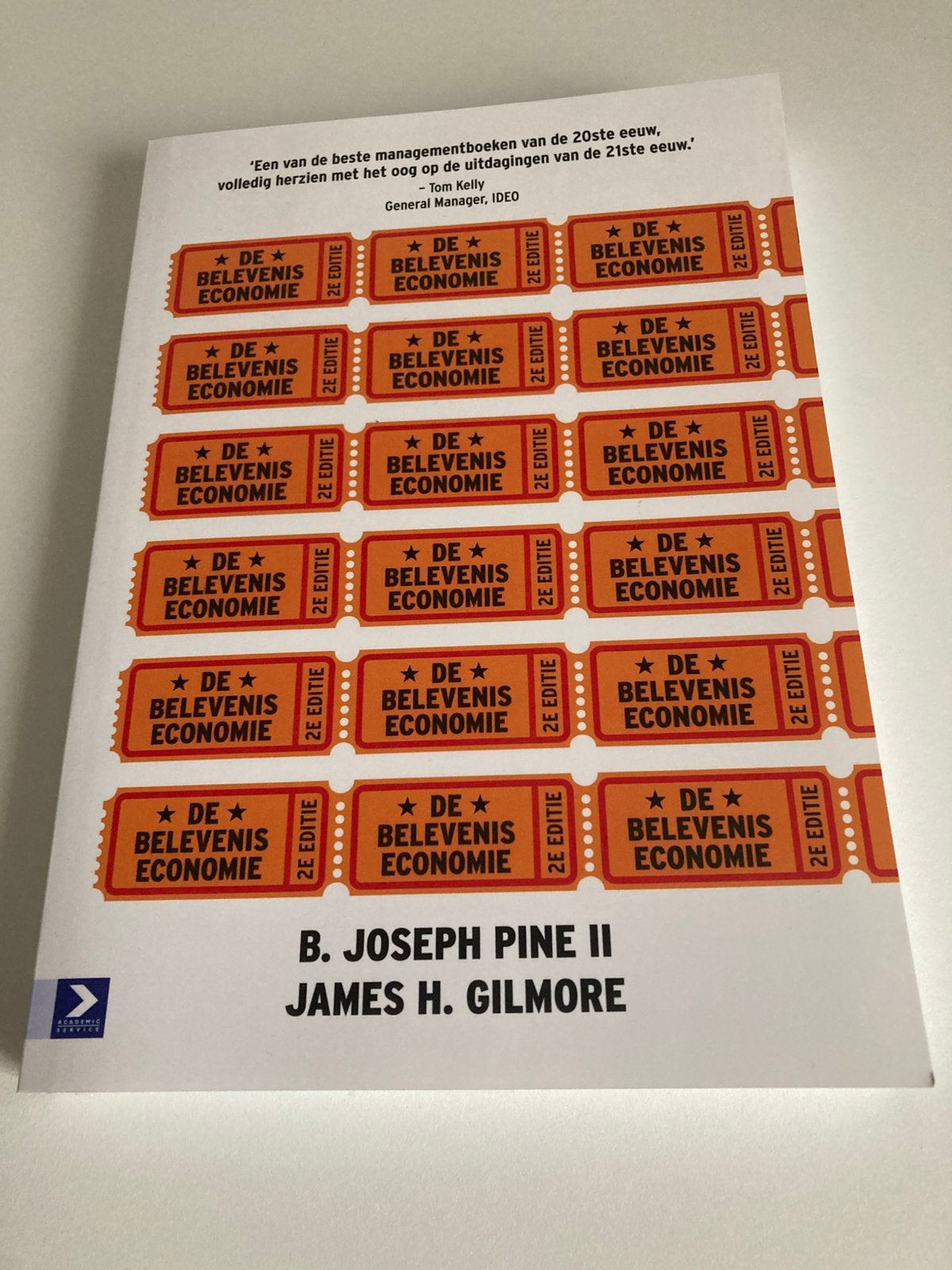 Een van de beste managementboeken van de 20ste eeuw,, B. Joseph Pine; James H. Gilmore, Sociale wetenschap, Ophalen of Verzenden