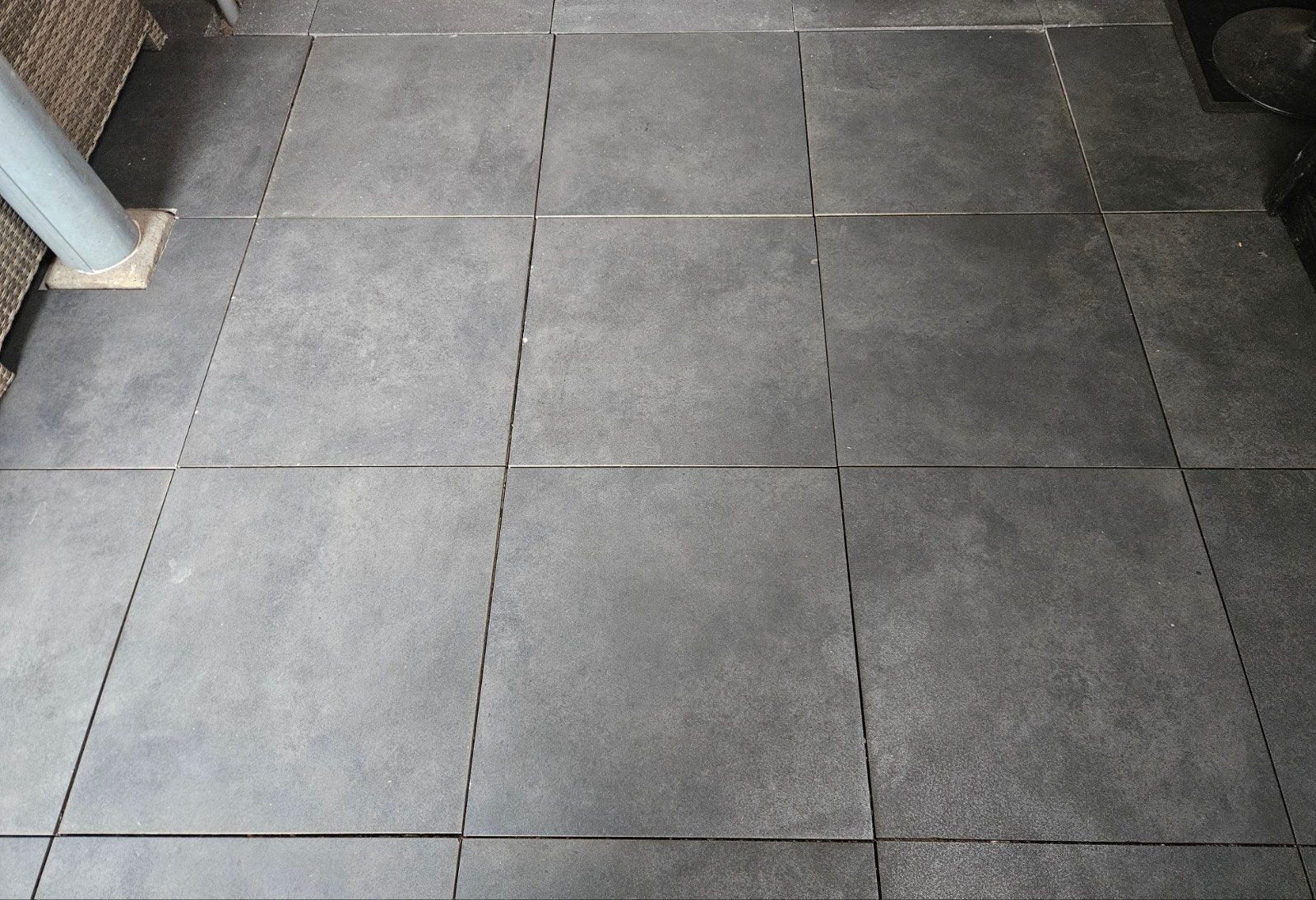 Grijze Vloertegels - Keramiek 60 x 60 tot 3 vierkante meter, Ophalen, 60 cm of meer, Gebruikt, Minder dan 5 m²