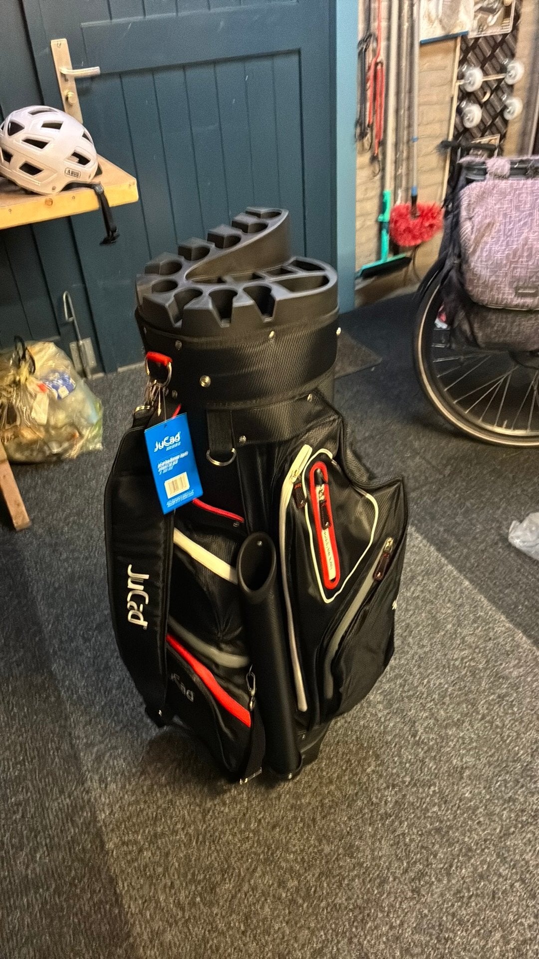 Golftas splinternieuw, niet gebruikt. Jucad manager Aquata., Sport en Fitness, Golf, Ophalen of Verzenden, Nieuw, Tas