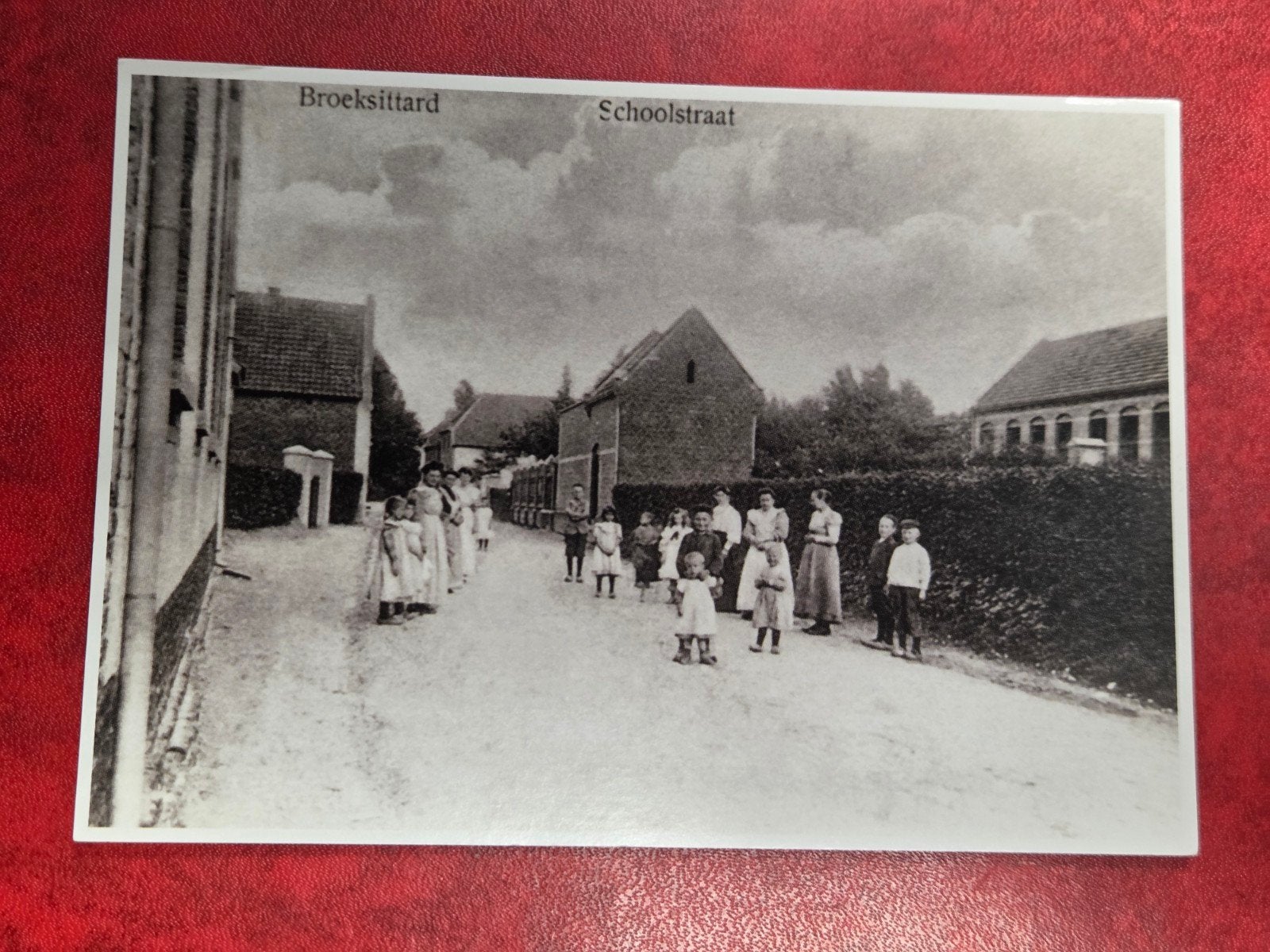 Broeksittard bij Sittard Schoolstraat reprint, Ophalen of Verzenden, 1960 tot 1980, Limburg