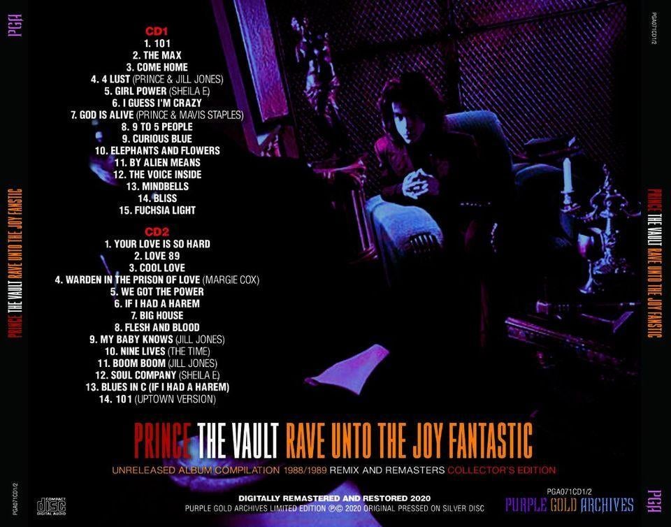 Prince - The Vault Rave Unto The Joy Fantastic 2CD, Cd's en Dvd's, Verzenden, 1980 - 1989, Nieuw in verpakking