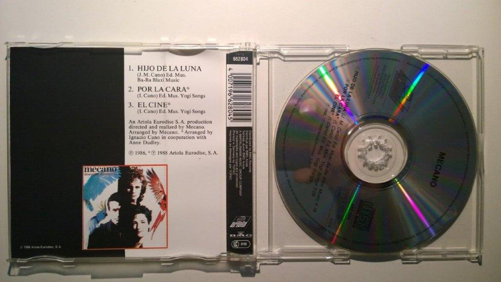 Mecano - Hijo De La Luna, Maxi-single, Ophalen of Verzenden, Zo goed als nieuw, 1 single