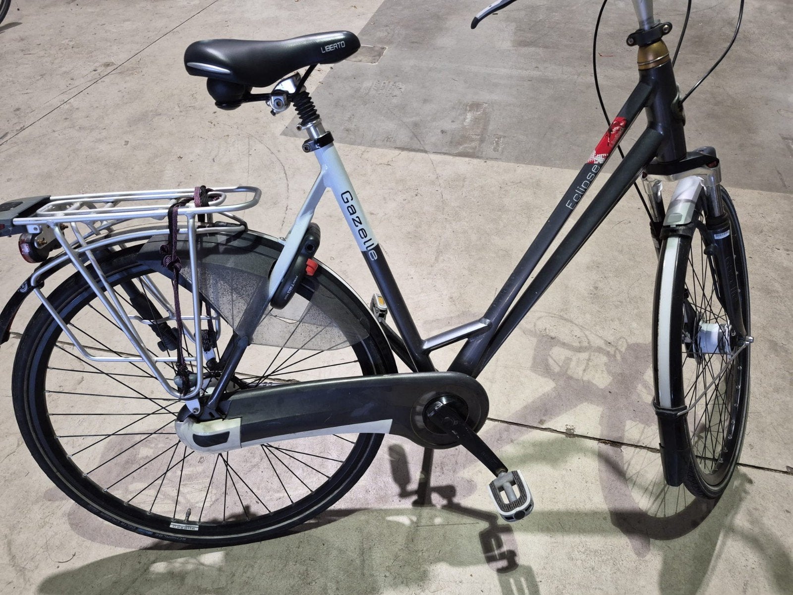 Gazelle Eclipse damesfiets, Fietsen en Brommers, Ophalen, Zo goed als nieuw, Gazelle