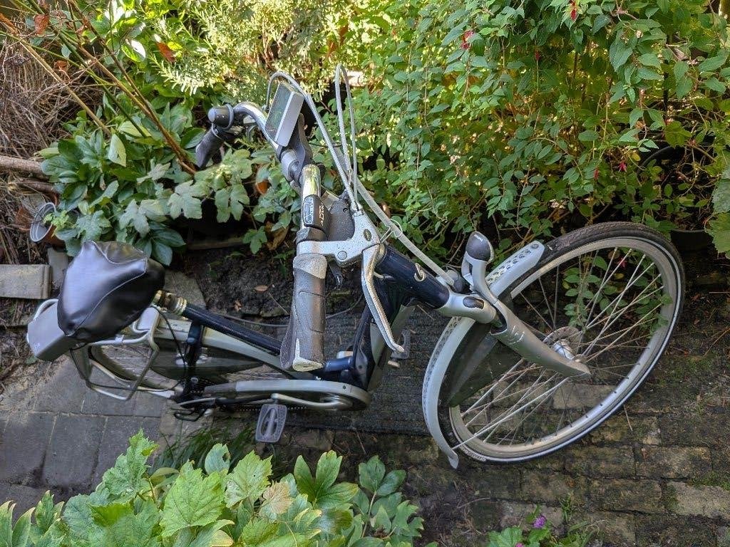 Elektrische damesfiets, Fietsen en Brommers, Ophalen, Minder dan 30 km per accu, Sparta, Gebruikt