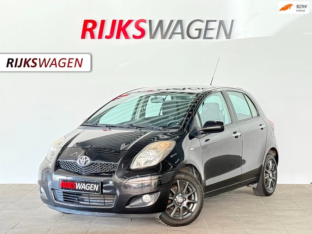 Toyota Yaris 1.0 VVTi TS Cool Airco/Elektrische ramen, Auto's, Toyota, Voorwielaandrijving, Stof, Gebruikt, Huisgarantie