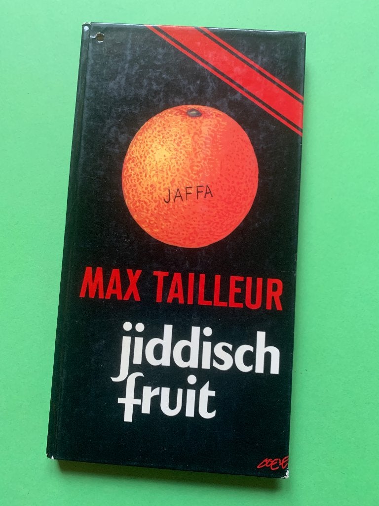Boek Jiddisch Fruit moppen Max Tailleur 1973