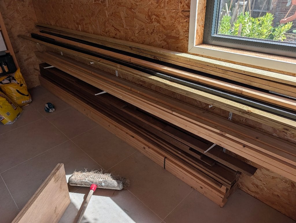 Vuren latten diverse, Doe-het-zelf en Verbouw, Hout en Planken, Minder dan 25 mm, Overige typen, Nieuw, 300 cm of meer