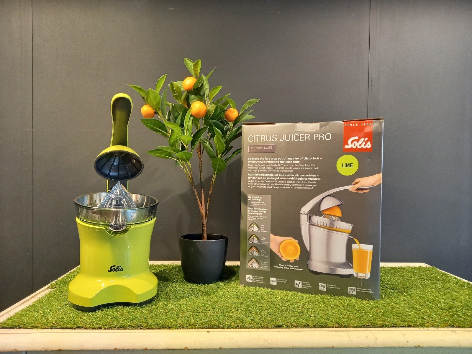 Nieuwe Solis Citruspers Pro Lime 856 - Elektrisch 110W, Ophalen of Verzenden, Nieuw