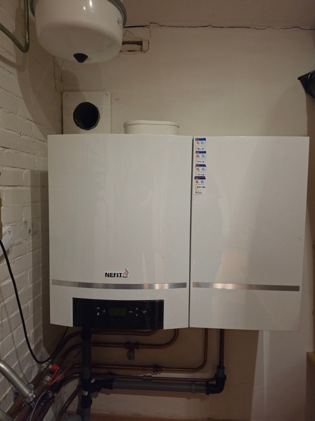 Nefit CV-ketel topline hrc 30/cw6, easy thermostaat, Ophalen, Gebruikt, Hoog rendement (Hr), Cv-ketel of Combi-ketel
