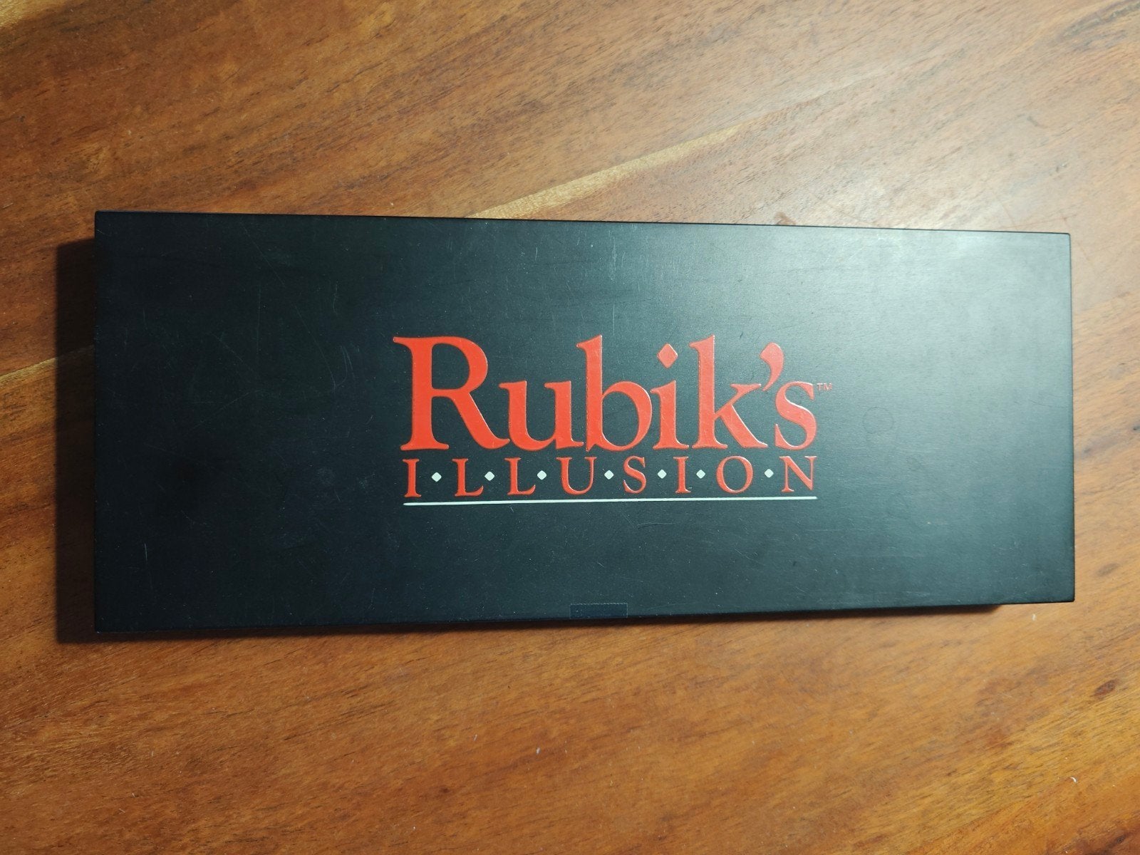 Rubik's Illusion Puzzel - Zwart, Ophalen of Verzenden, Zo goed als nieuw