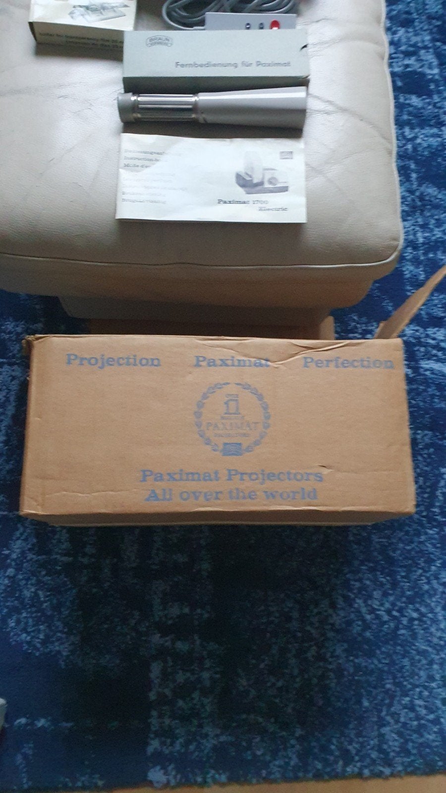 Braun Paximat 1700 Electric diaprojector., Ophalen of Verzenden, Gebruikt