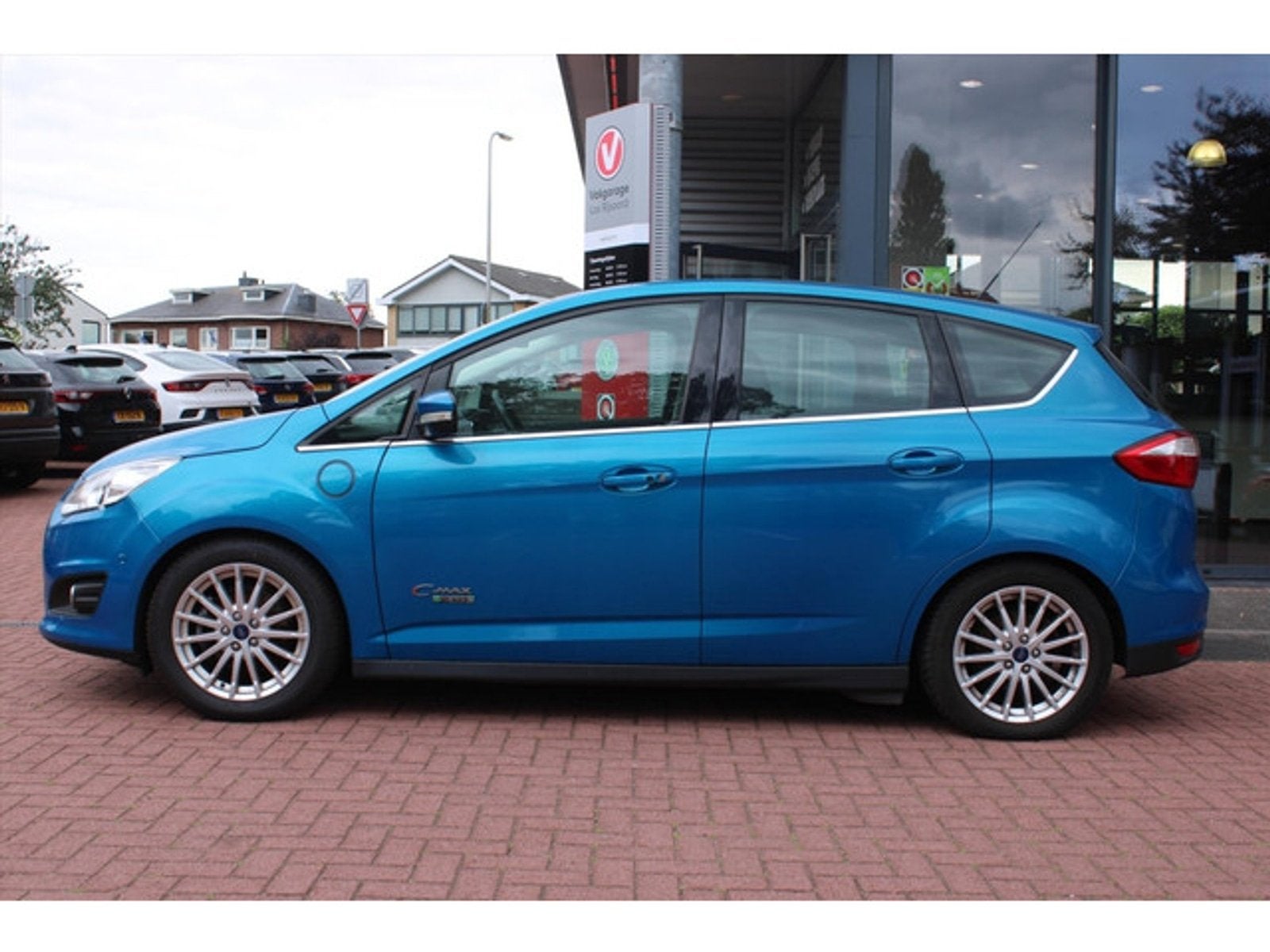 Ford C-MAX 2.0 PHEV Aut. *Titanium* | Panorama | Leder | Cam, Auto's, Automaat, 137 pk, Gebruikt, 4 cilinders