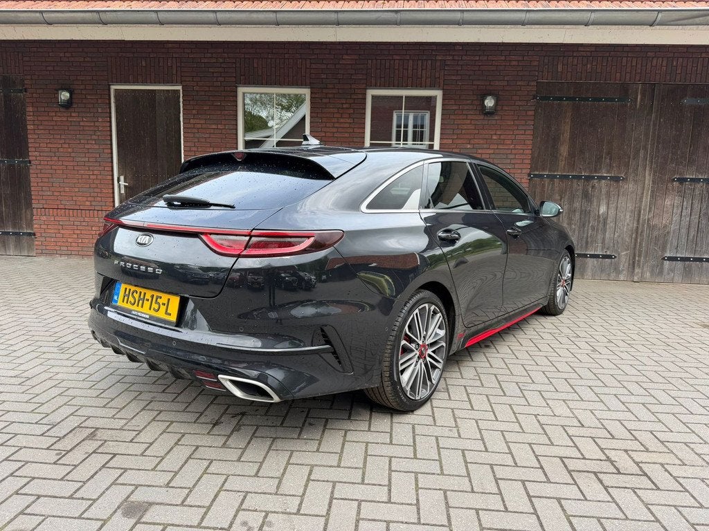 Kia PROCEED 1.6 T-GDI GT |ACC| Carplay| Memory| Keyless, Auto's, Kia, 15 km/l, Gebruikt, Zwart, Leder en Alcantara