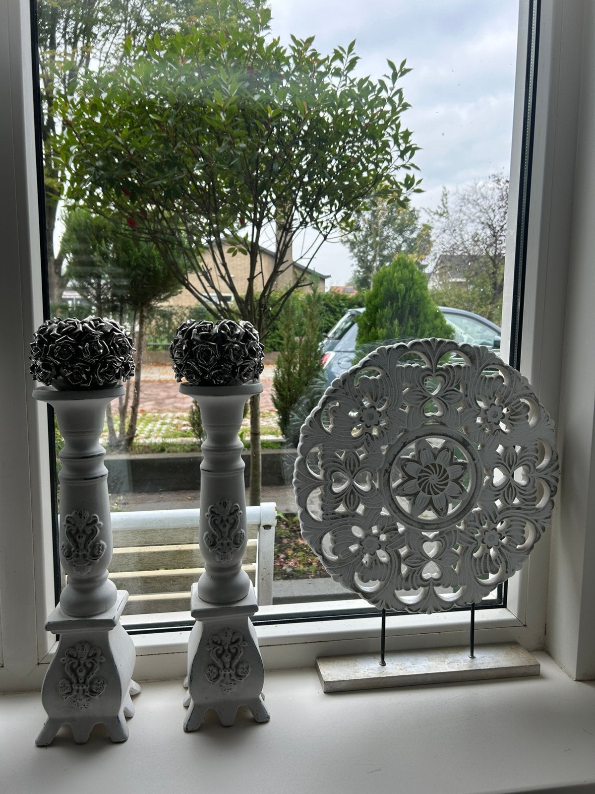 Raam decoratie, Huis en Inrichting, Ophalen, Zo goed als nieuw