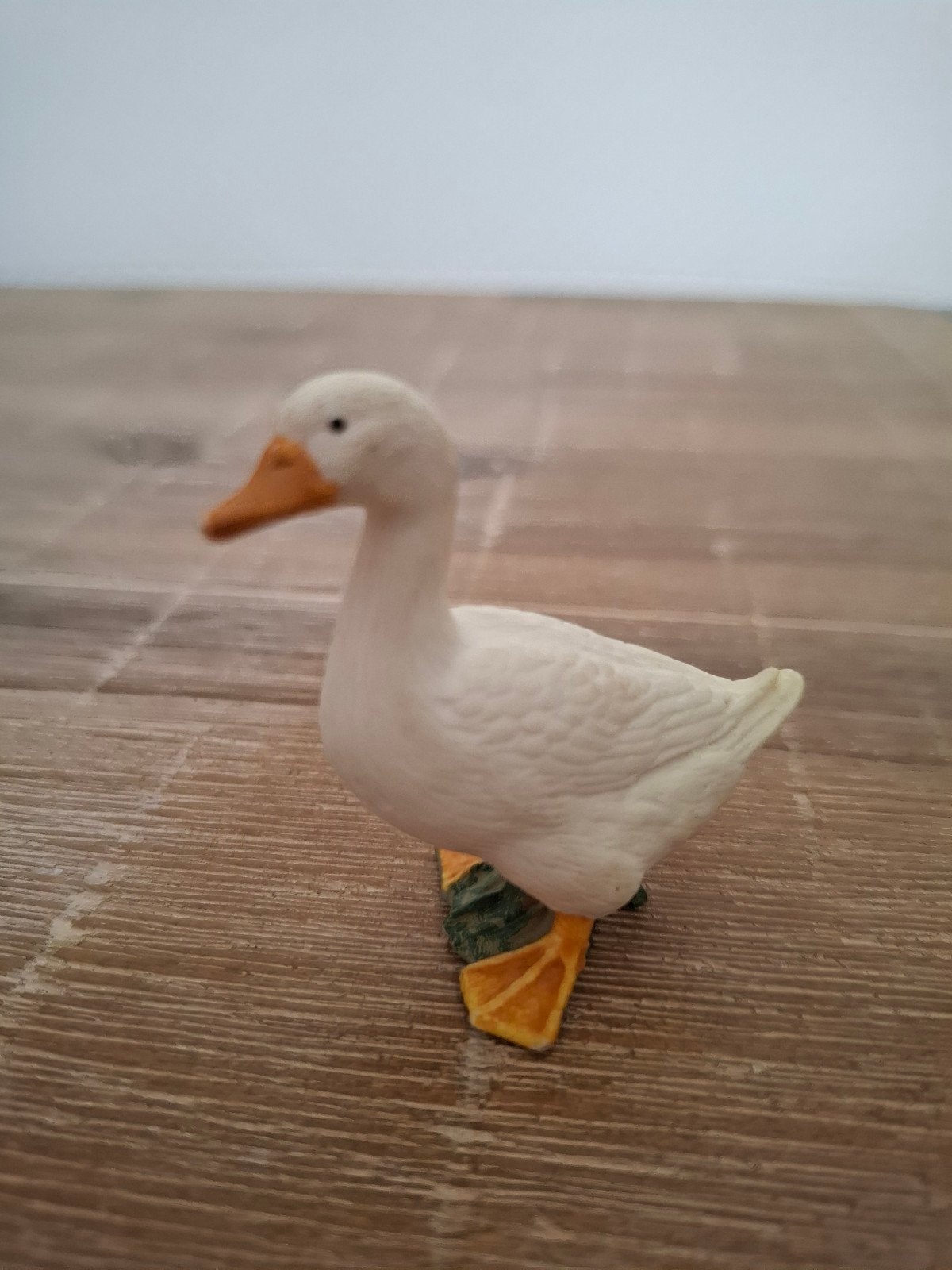 Schleich 13130 grote witte eend, Verzamelen, Dierenverzamelingen, Ophalen of Verzenden, Zo goed als nieuw, Paard, Beeldje of Figuurtje