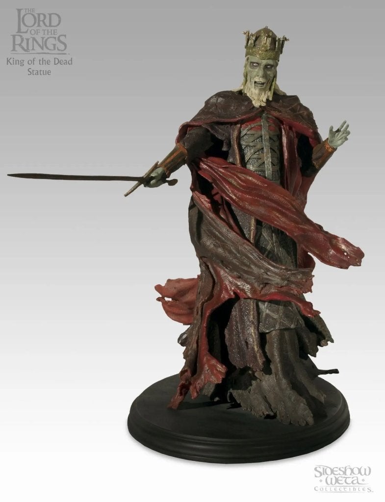 Sideshow Weta King of the Dead Statue - Lord of the Rings, Ophalen, Zo goed als nieuw, Fantasy