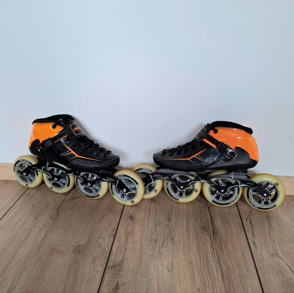 Powerslide Puls skeelers maat 43, Ophalen of Verzenden, Inline skates 4 wielen, Powerslide