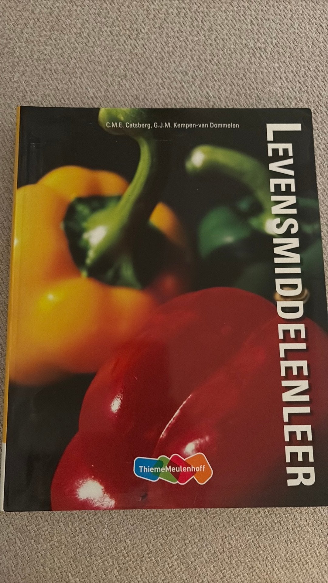 C.M.E. Catsberg - Levensmiddelenleer, Ophalen of Verzenden, Zo goed als nieuw, Nederlands, C.M.E. Catsberg; G.J.M. Kempen-van Dommelen