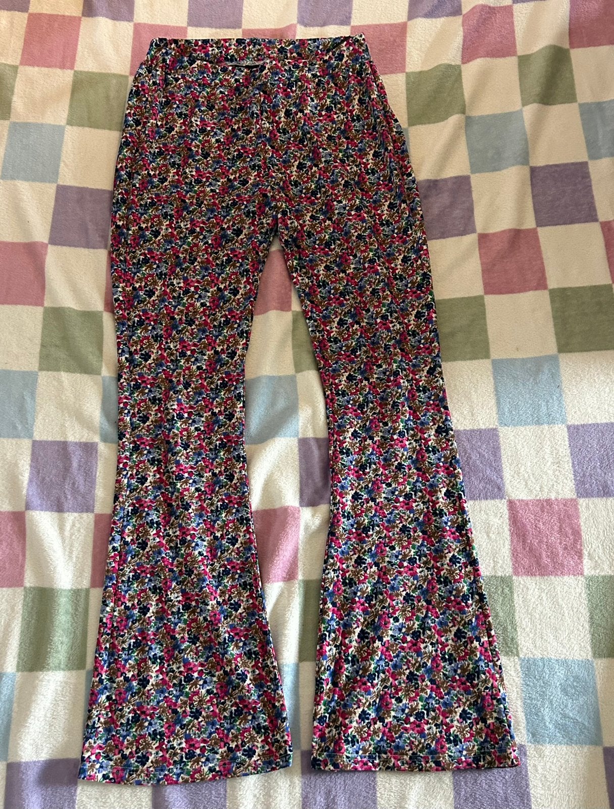 Colourful Rebel flared pants flower, maat XL, Meerkleurig, Maat 46/48 (XL) of groter, Nieuw, Ophalen of Verzenden