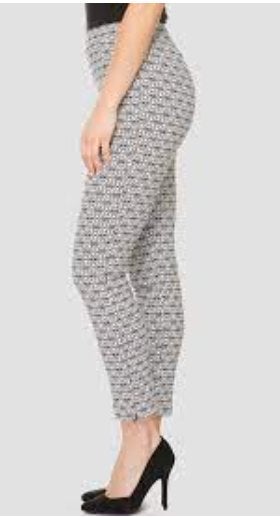 Joseph Ribkoff chique gestreepte capri broek mt 38/40, Maat 38/40 (M), Overige kleuren, Verzenden, .