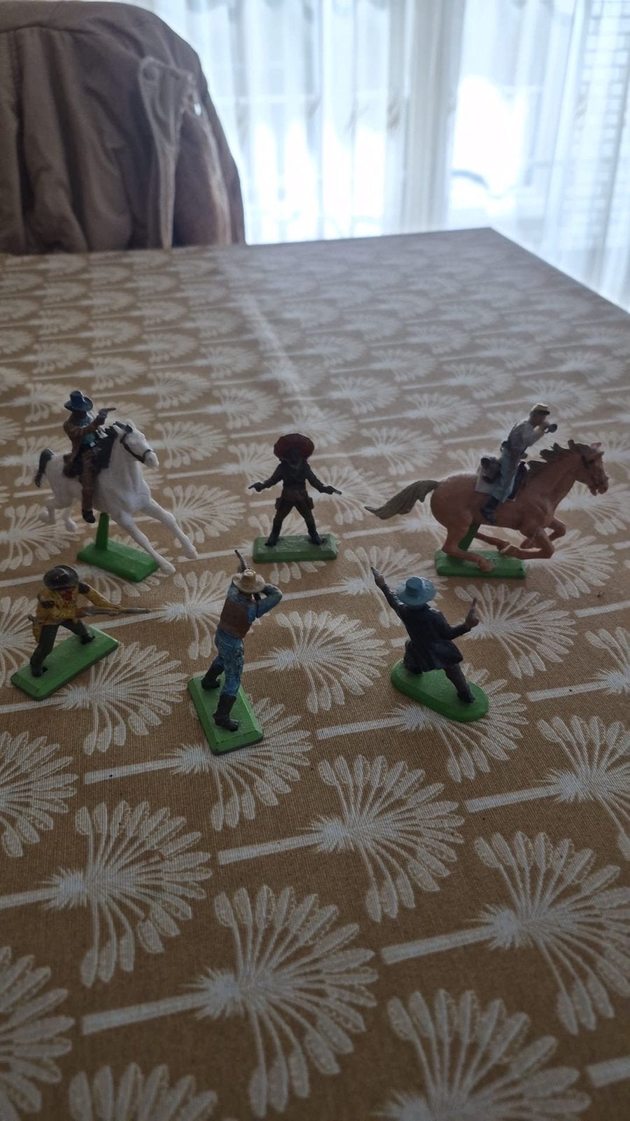 Vintage Cowboys en paarden figuren - Britains Ltd 1971, Ophalen of Verzenden, Gebruikt