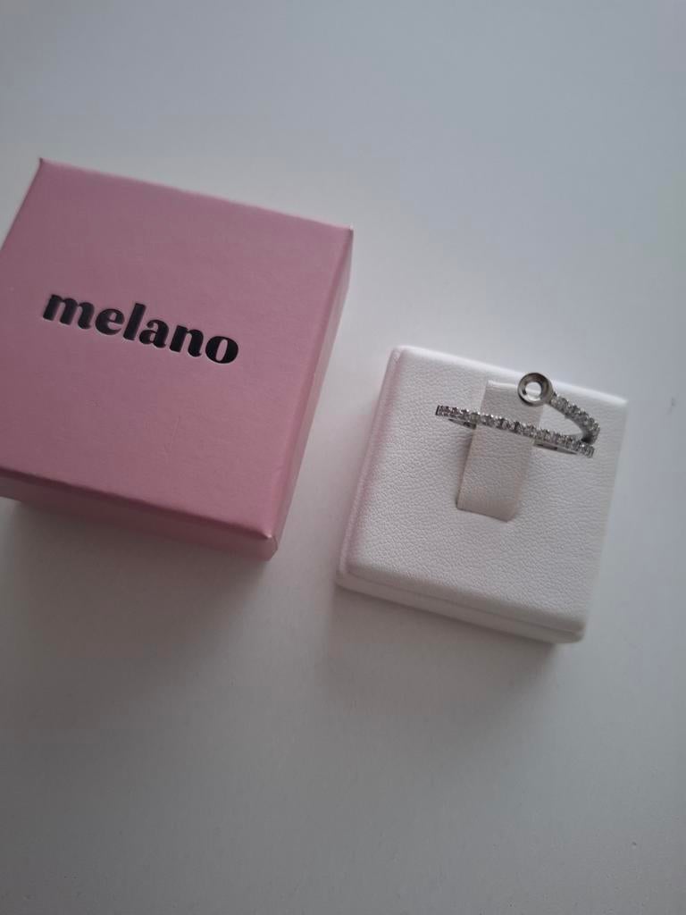 Melano TWISTED ring maat 58, 18 tot 19, IJzer of Staal, Nieuw, Ophalen of Verzenden