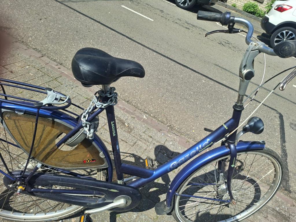 Gazelle Laguna Damesfiets - Blauw, Gebruikt, Ophalen