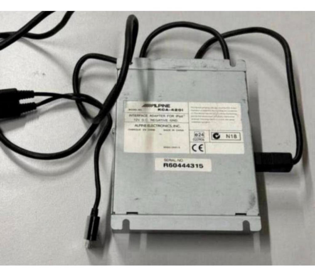 Alpine KCA-420i Interface Adapter Voor Apple iPod module set, Ophalen of Verzenden, Zo goed als nieuw, H, H