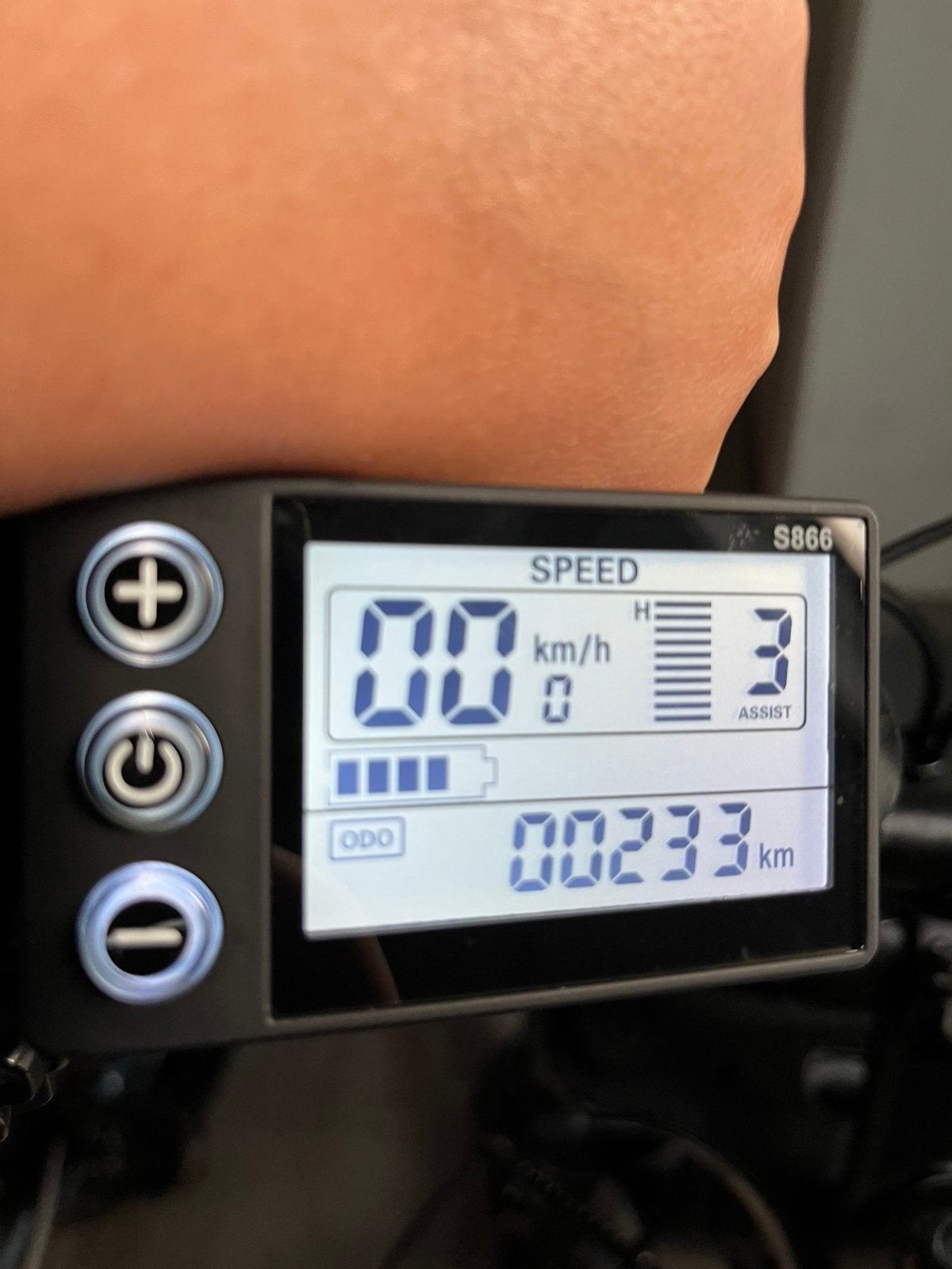 s866 scherm te rull, Fietsen en Brommers, Elektrische fietsen, Ophalen, Zo goed als nieuw, Overige merken