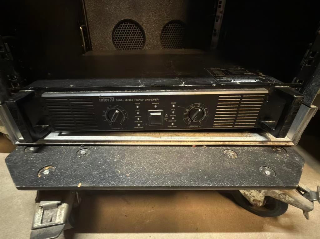 Inter-M MA430 versterker, Muziek en Instrumenten, Versterkers | Keyboard, Monitor en PA, Ophalen of Verzenden, Gebruikt, Minder dan 500 watt