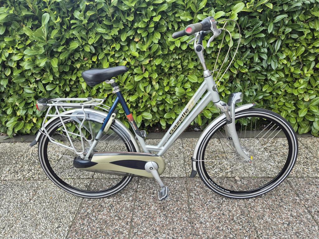 Gazelle orange, Fietsen en Brommers, Fietsen | Dames | Damesfietsen, 56 cm of meer, Ophalen of Verzenden, Gebruikt, Gazelle