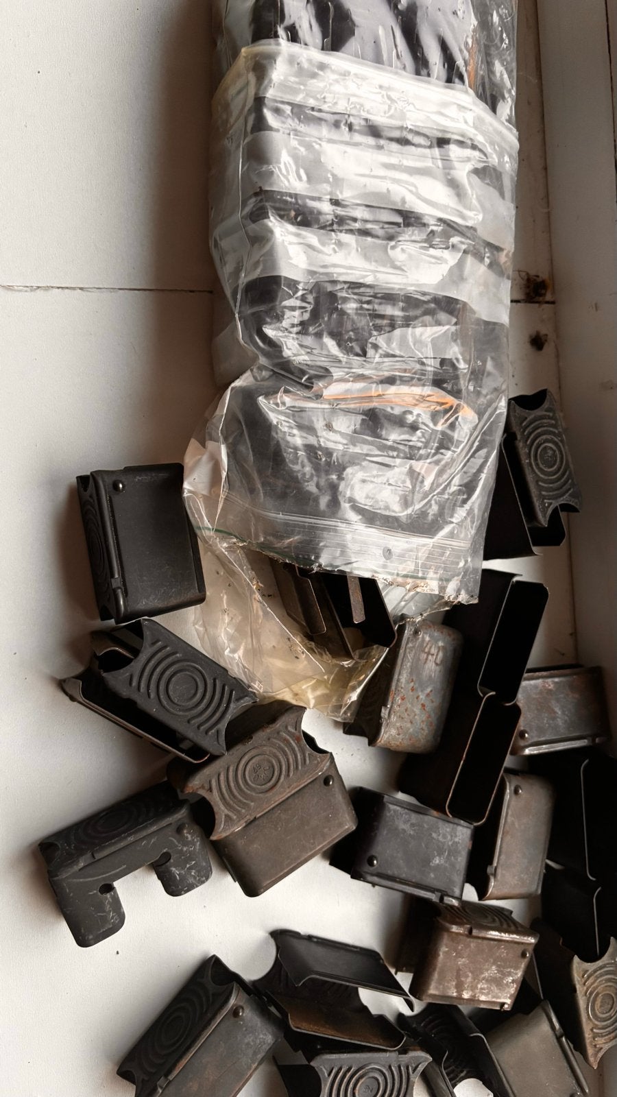 Block clips voor Garand M1, Verzamelen, Ophalen of Verzenden, Overige soorten, Amerika, Overige typen