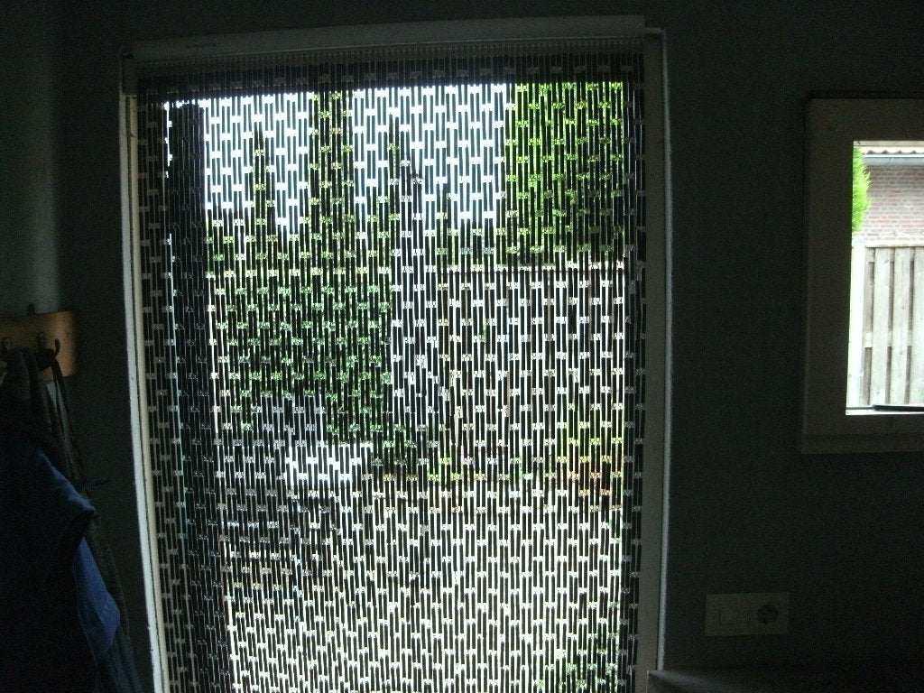 vliegengordijn, Ophalen, Gebruikt, Vliegengordijn, Kunststof