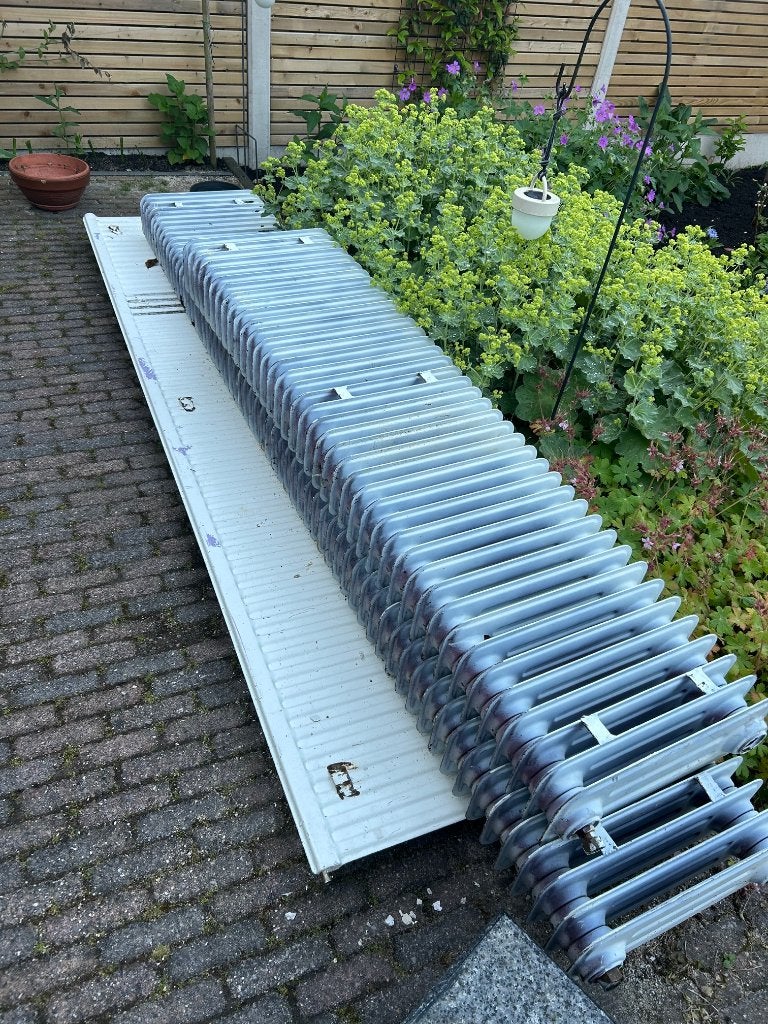 5 Radiatoren zie omsschrijving, Doe-het-zelf en Verbouw, Verwarming en Radiatoren, Ophalen, 30 tot 80 cm, Gebruikt, Radiator