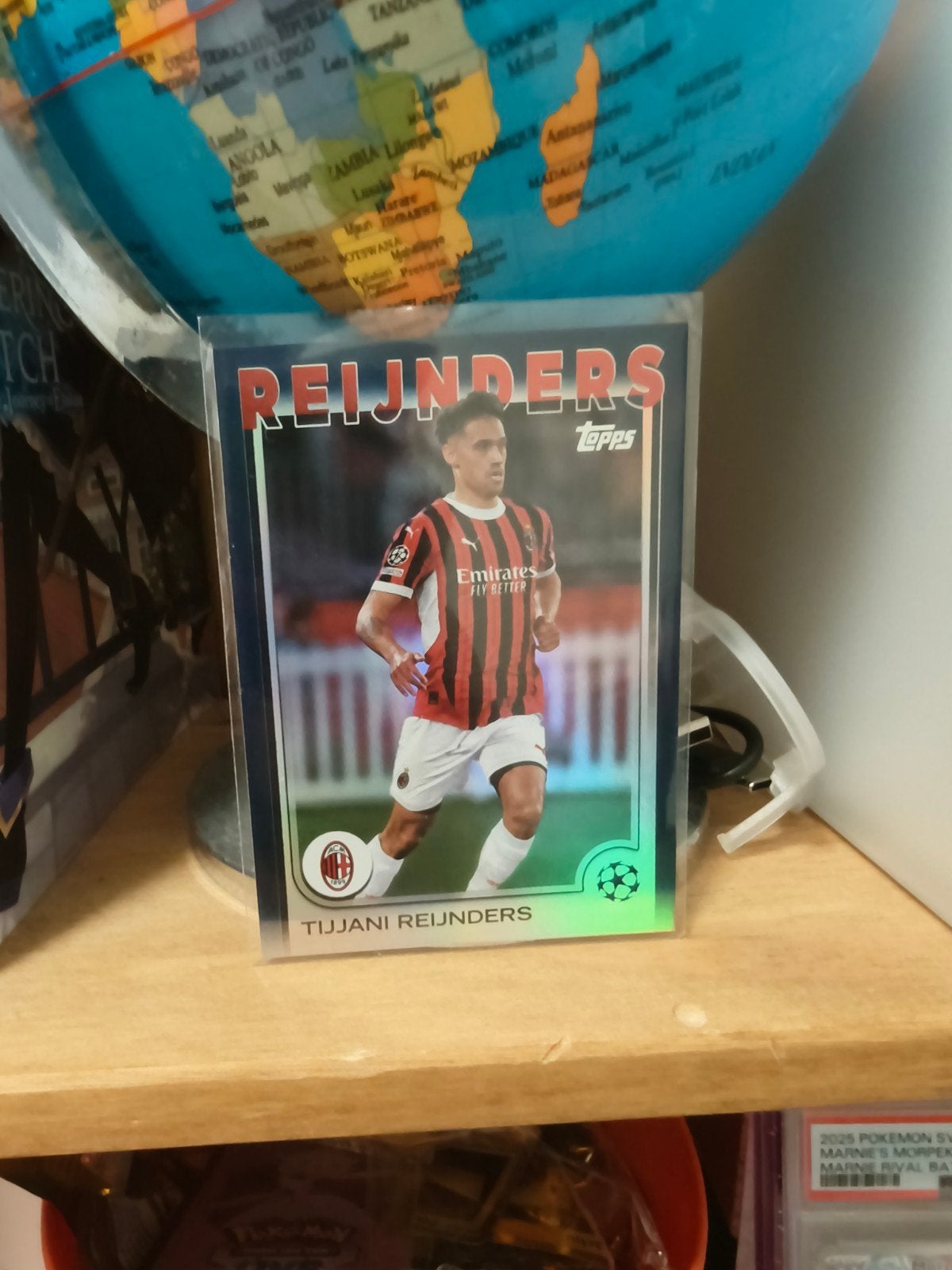Tijjani Reijnders Topps Kaart AC Milan, Verzamelen, Ophalen, Zo goed als nieuw, Buitenlandse clubs, Spelerskaart