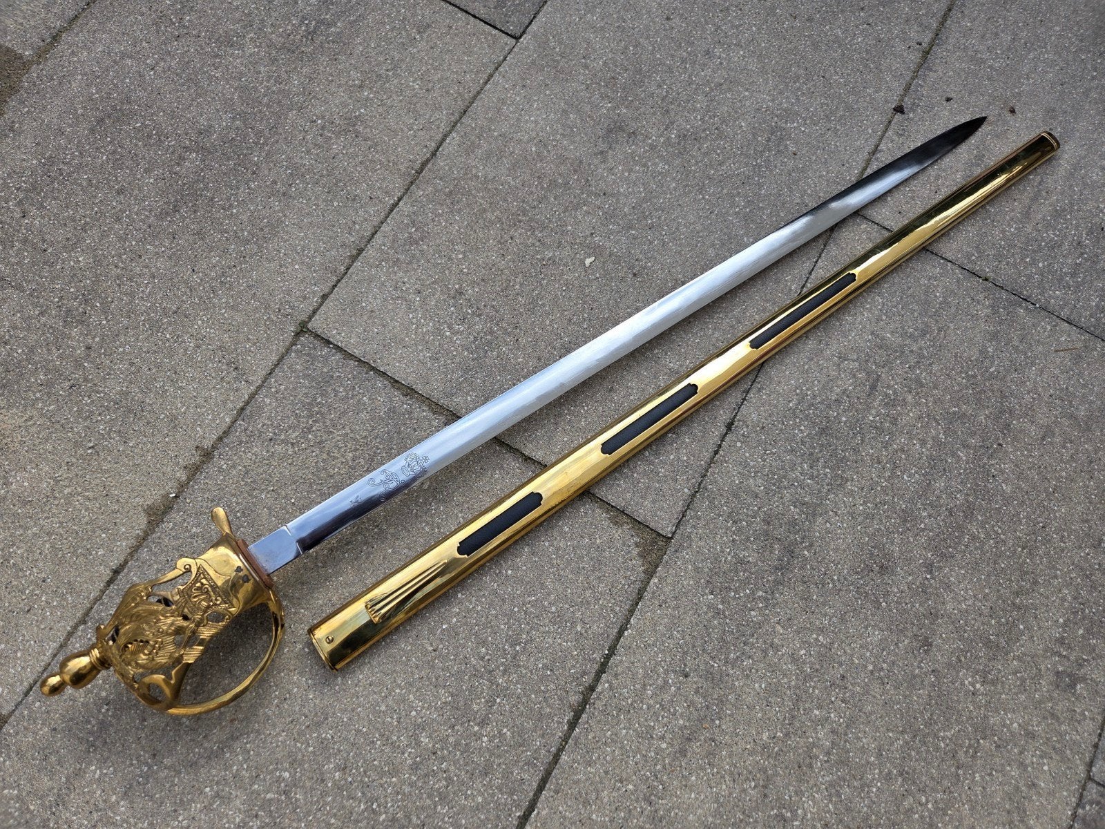 Sabel / Zwaard Pruissen Zware Cavalerie, Verzamelen, Ophalen of Verzenden, Landmacht, Duitsland, Zwaard of Sabel